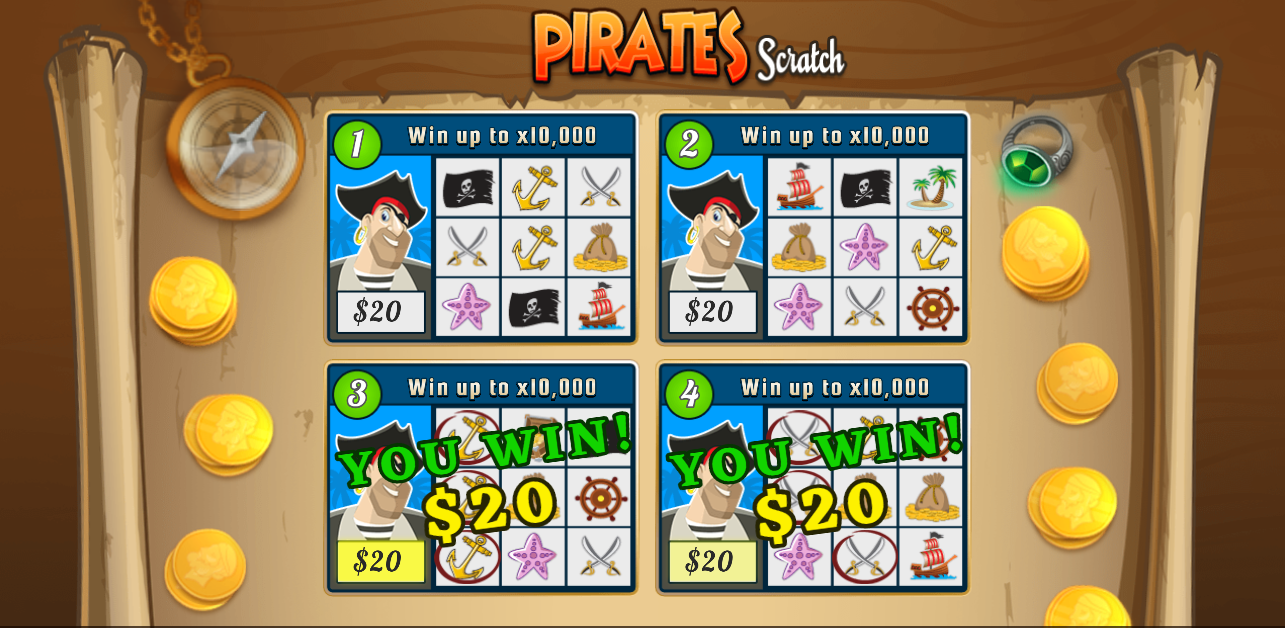 Pirates Scratch Pirates Scratch